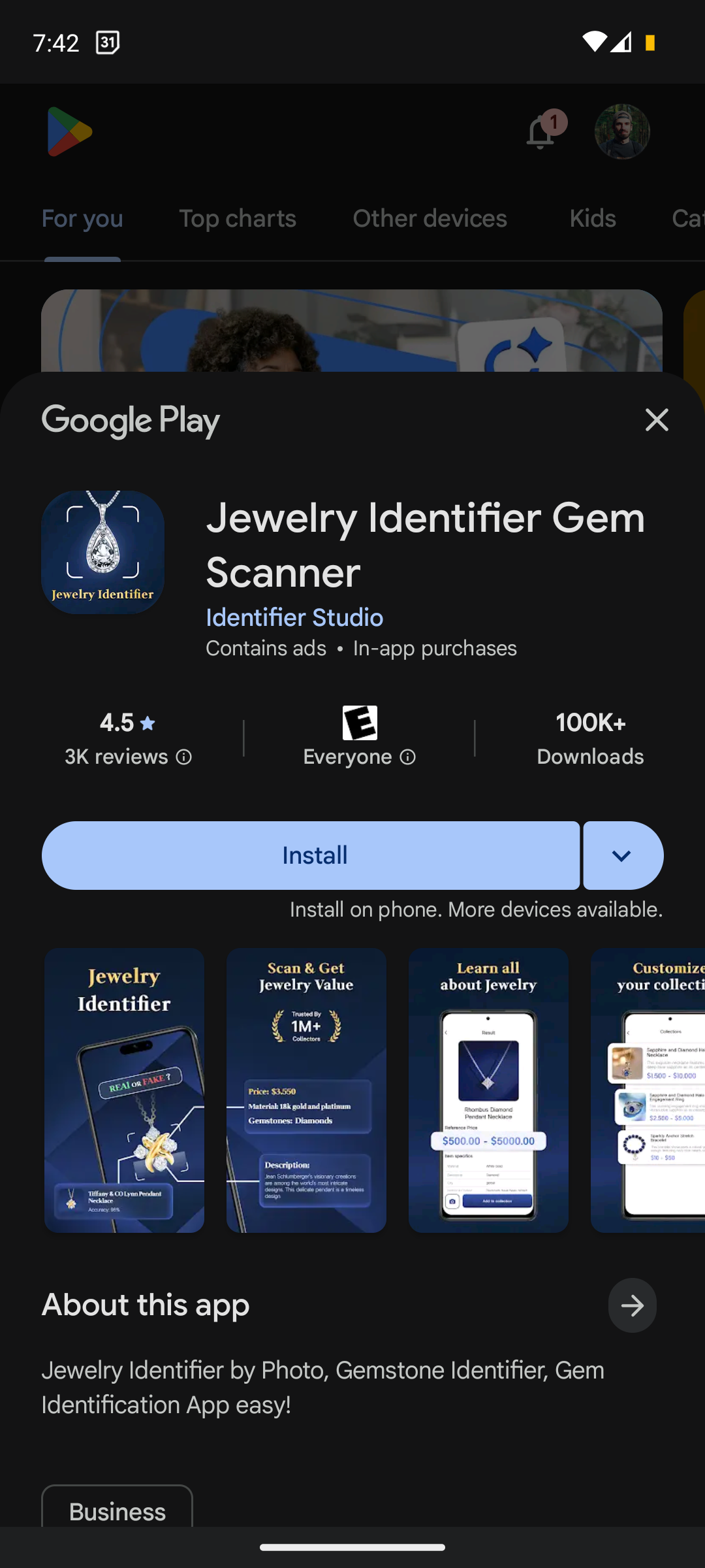 Jewelrify Screenshots 1